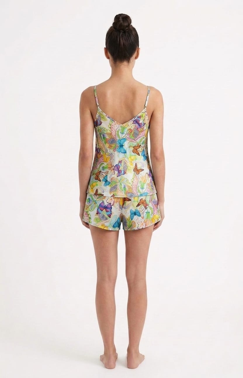 Cotton Satin Top & Short