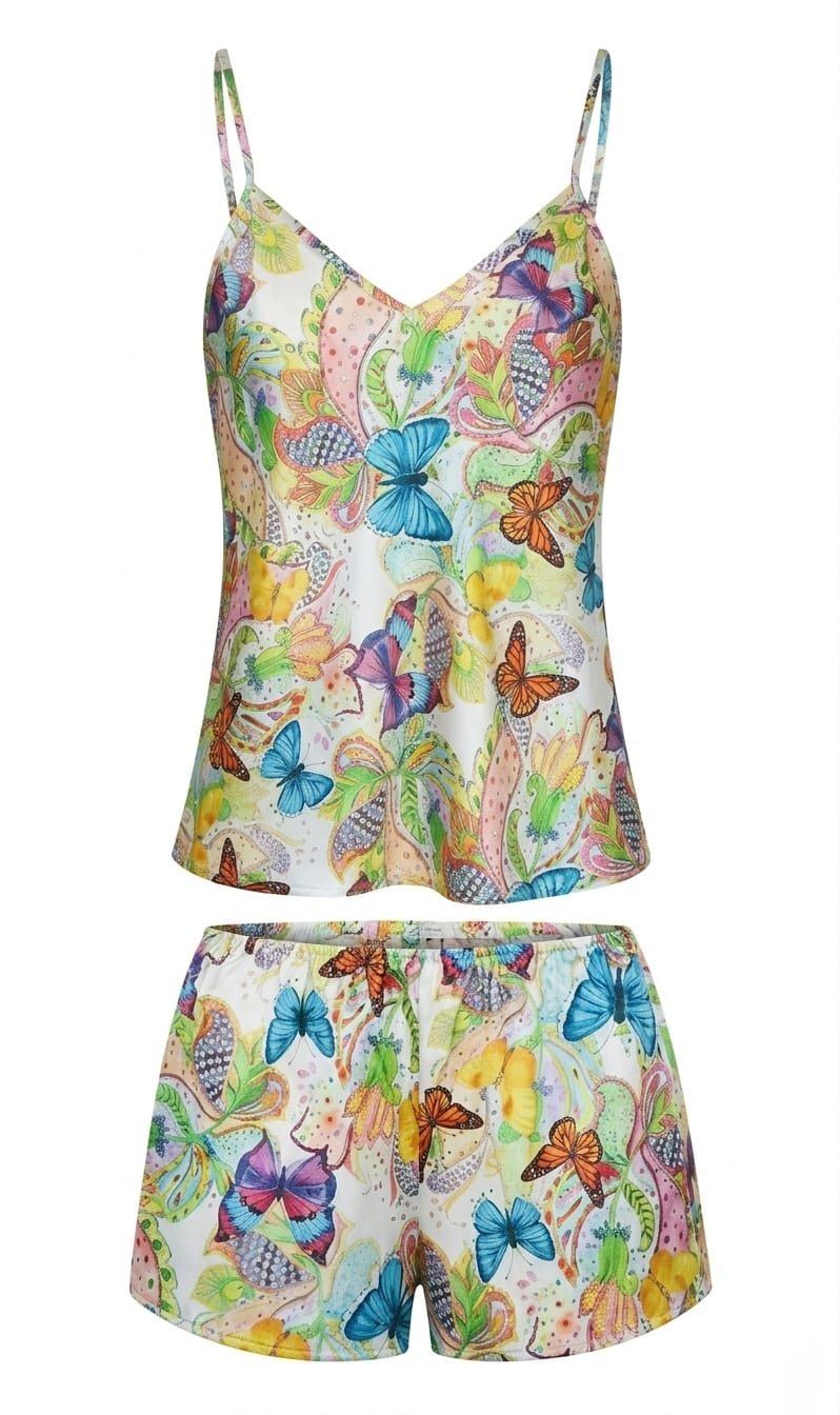Cotton Satin Top & Short